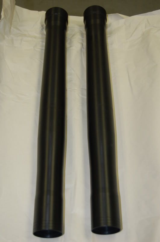 ReAnodizing Fork Tubes Cafe Husky